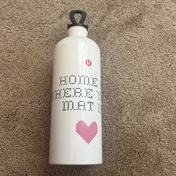 Lululemon water bottle. Home is where your mat is - Picture 1 of 7